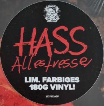 LP Hass: Allesfresser CLR | LTD 559850