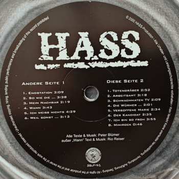 LP Hass: Endstation CLR | LTD 616899