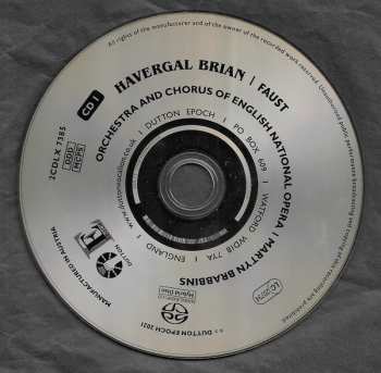 2SACD Havergal Brian: Faust 563773