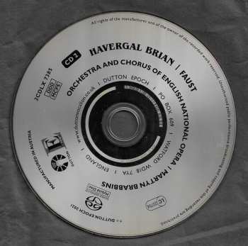 2SACD Havergal Brian: Faust 563773