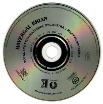 SACD Havergal Brian: Symphony No. 2 / Symphony No. 14 563967