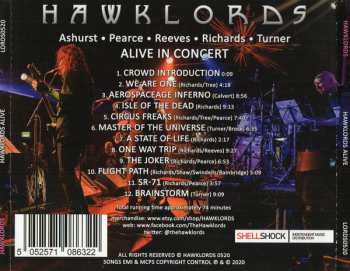 CD Hawklords: Alive In Concert 606681