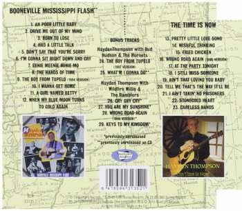 CD Hayden Thompson: Booneville Mississippi Flash /  The Time Is Now 220151