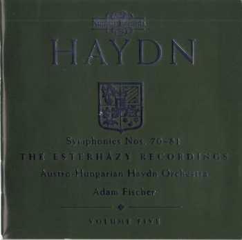 Album Joseph Haydn: Symphonies Nos. 70-81 - The Esterházy Recordings - Volume Five