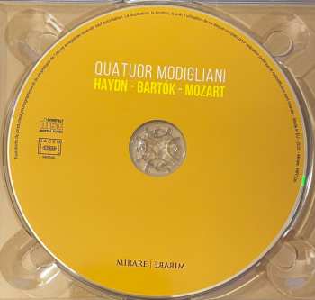 CD Wolfgang Amadeus Mozart: Quatuors 574696