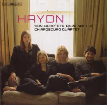 Album Joseph Haydn: 'Sun' Quartets Op. 20 Nos 1–3