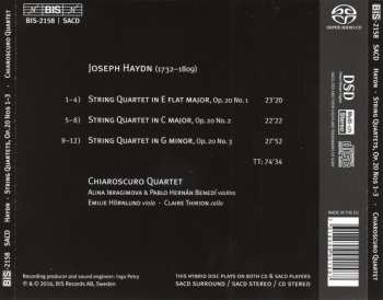 SACD Joseph Haydn: 'Sun' Quartets Op. 20 Nos 1–3 546774