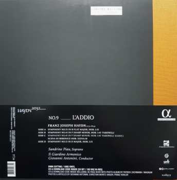 2LP/CD Joseph Haydn: No. 9 _ L'Addio LTD | NUM 490800