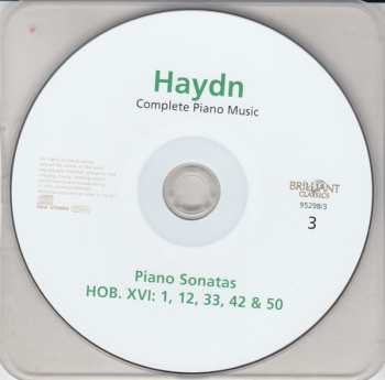 16CD Joseph Haydn: Complete Piano Music 649258