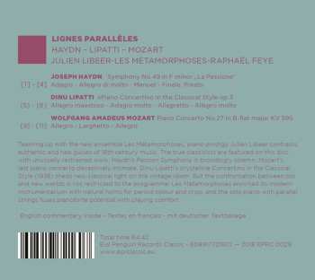 CD Joseph Haydn: Lignes Parallèles 634511