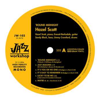 LP Hazel Scott: 'Round Midnight LTD 588944