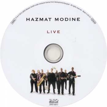 CD Hazmat Modine: Live 408385