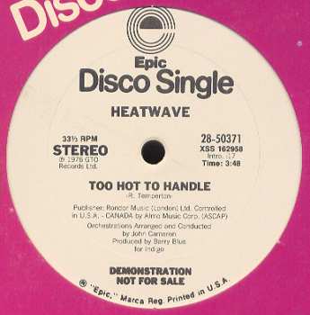 LP Heatwave: Boogie Nights / Too Hot To Handle 552324