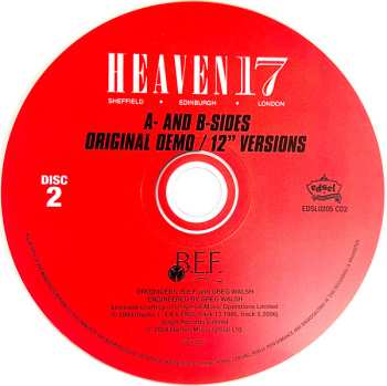 2CD Heaven 17: The Luxury Gap DLX 624219