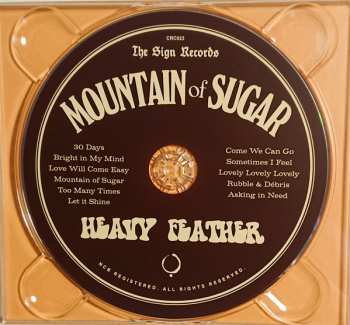 CD Heavy Feather: Mountain Of Sugar 122118