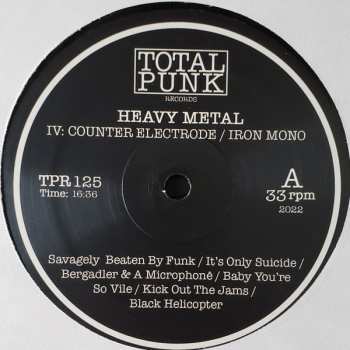 2LP Heavy Metal: IV: Counter Electrode / Iron Mono 470249