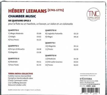 CD Hébert Leemans: Chamber Music 563909