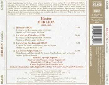 CD Hector Berlioz: Cantatas 656799