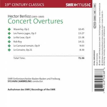 CD Hector Berlioz: Concert Overtures 119865