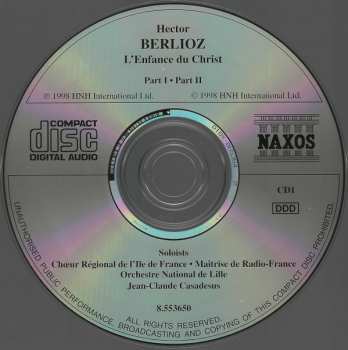 2CD Hector Berlioz: L'Enfance Du Christ = The Childhood Of Christ • Sacred Trilogy, Op. 25 244556