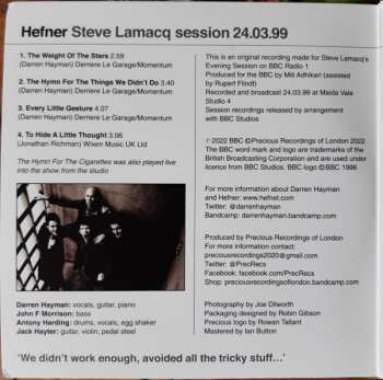 2SP Hefner: Steve Lamacq Session 24.03.99 364463