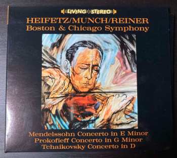 Album Jascha Heifetz: Concerto In E Minor / Concerto In G Minor / Concerto In D