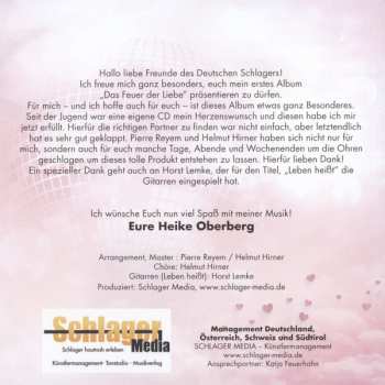 CD Heike Oberberg: Das Feuer Der Liebe 601011