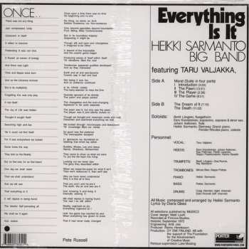 LP Heikki Sarmanto Big Band: Everything Is It LTD 597382