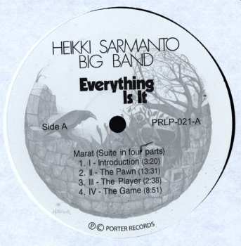 LP Heikki Sarmanto Big Band: Everything Is It LTD 597382