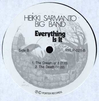 LP Heikki Sarmanto Big Band: Everything Is It LTD 597382