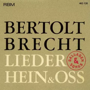 Bertolt Brecht - Lieder, Balladen & Songs