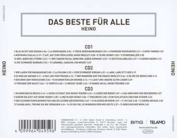 3CD Heino: Das Beste Für Alle 623796