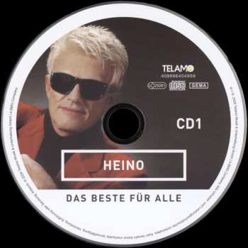 3CD Heino: Das Beste Für Alle 623796