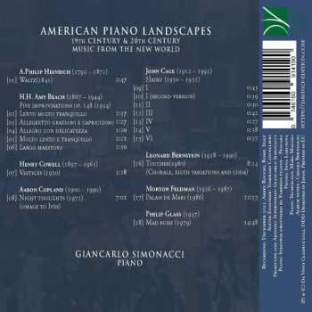 CD Philip Glass: American Piano Landscapes (19th Century & 20th Century Music From The New World) 609487