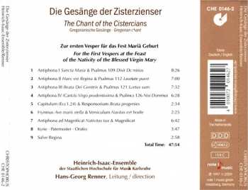 CD Heinrich-Isaac-Ensemble: Die Gesänge der Zisterzienser 281306