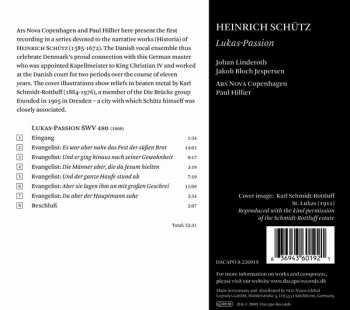 CD Heinrich Schütz: Lukas-Passion 122400