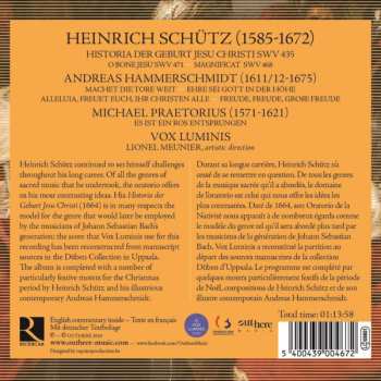 CD Heinrich Schütz: Weihnachtshistorie 648164