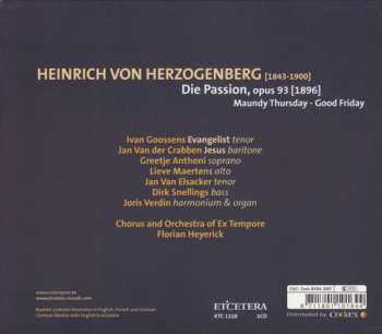 2CD Heinrich Von Herzogenberg: Die Passion 547082