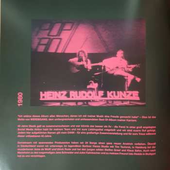 3LP Heinz Rudolf Kunze: Werdegang 132780