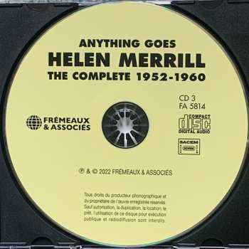 4CD/Box Set Helen Merrill: Anything Goes (The Complete 1952-1960) 573757