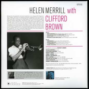 LP Helen Merrill: Helen Merrill With Clifford Brown DLX | LTD 62005