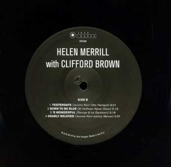 LP Helen Merrill: Helen Merrill With Clifford Brown DLX | LTD 62005