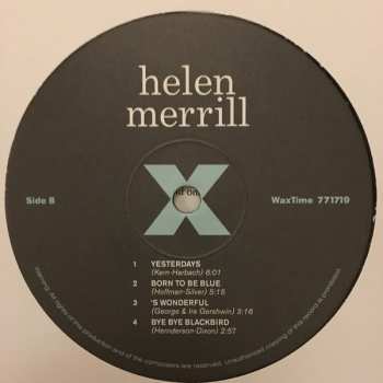 LP Helen Merrill: Helen Merrill 60791