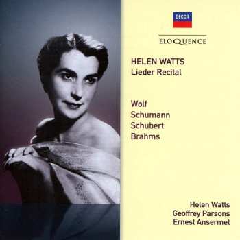 Album Helen Watts: Helen Watts – Lieder Recital