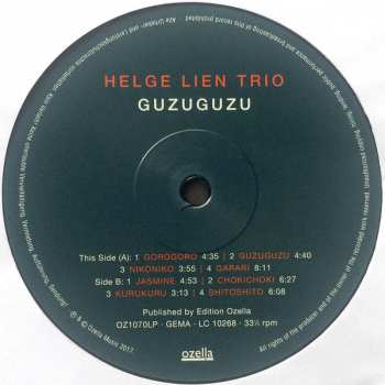 LP Helge Lien Trio: Guzuguzu LTD 69630