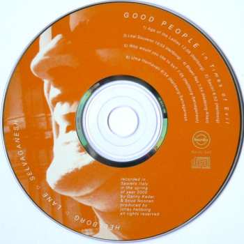 CD Jonas Hellborg: Good People In Times Of Evil 517068