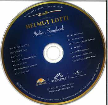 CD Helmut Lotti: Italian Songbook Digipak DIGI 331857