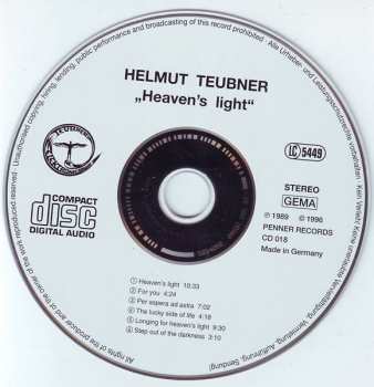 CD Helmut Teubner: Heaven's Light 127428