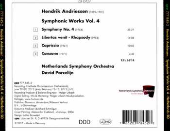 CD Hendrik Andriessen: Symphonic Works Vol. 4 177677