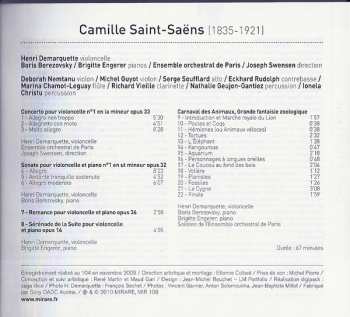 CD Henri Demarquette: Camille Saint-Saëns 569691